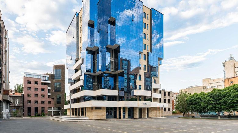 Movenpick Yerevan Exterior. Images powered by <a href="https://iceportal.shijigroup.com" target="_blank" rel="noopener">Ice Portal</a>.