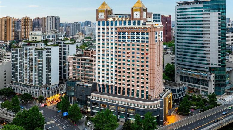Mercure Chengdu Tianfu Square Exterior. Images powered by <a href="https://iceportal.shijigroup.com" target="_blank" rel="noopener">Ice Portal</a>.