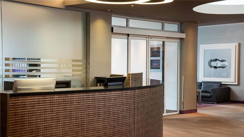 <b>elaya Hotel Stuttgart Ludwigsburg Lobby</b>. Images powered by <a href="https://iceportal.shijigroup.com/" title="IcePortal" target="_blank">IcePortal</a>.