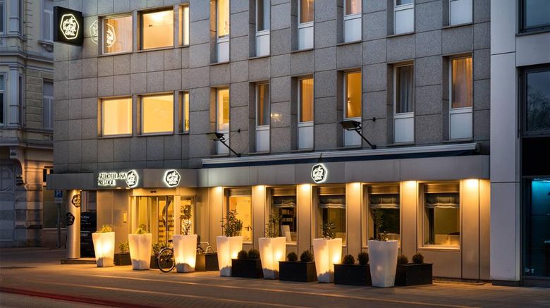 <b>elaya Hotel Hannover City Exterior</b>. Images powered by <a href="https://iceportal.shijigroup.com/" title="IcePortal" target="_blank">IcePortal</a>.