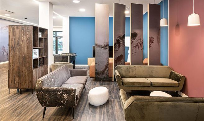 elaya Hotel Augsburg Lobby
