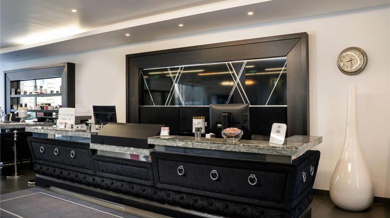 <b>Elaya Hotel Vienna City West Lobby</b>. Images powered by <a href="https://iceportal.shijigroup.com/" title="IcePortal" target="_blank">IcePortal</a>.
