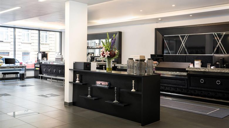 <b>Elaya Hotel Vienna City West Lobby</b>. Images powered by <a href="https://iceportal.shijigroup.com/" title="IcePortal" target="_blank">IcePortal</a>.