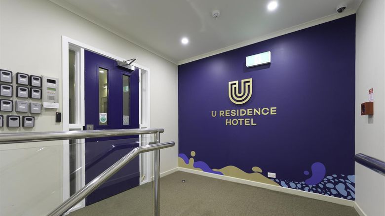 <b>U Residence Hotel Wellington Lobby</b>. Images powered by <a href="https://iceportal.shijigroup.com/" title="IcePortal" target="_blank">IcePortal</a>.