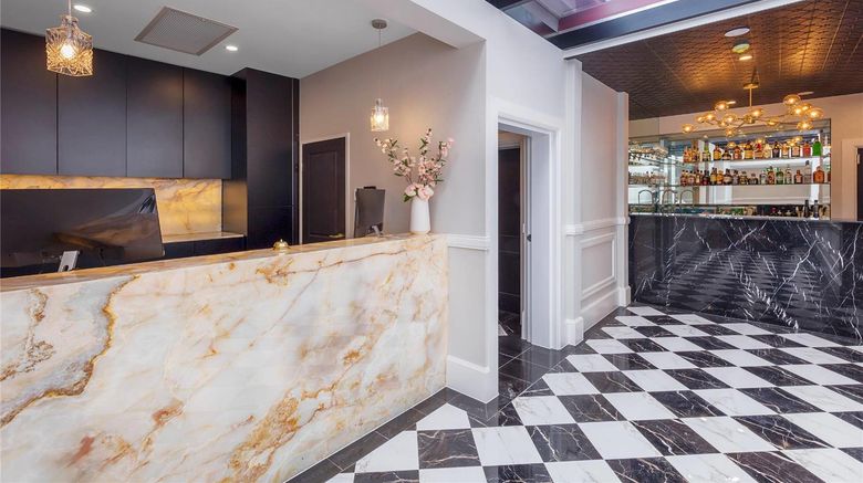 <b>Gladius Hotel & Suites Parramatta Lobby</b>. Images powered by <a href="https://iceportal.shijigroup.com/" title="IcePortal" target="_blank">IcePortal</a>.