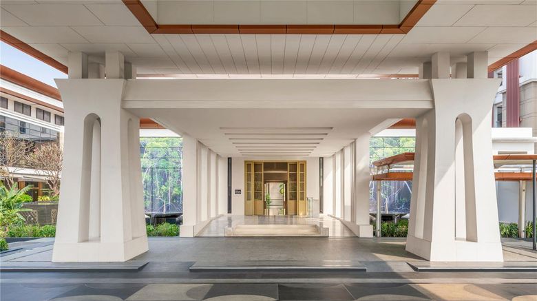 Hilton Bangkok Suvarnabhumi Golf Resort Exterior. Images powered by <a href="https://iceportal.shijigroup.com" target="_blank" rel="noopener">Ice Portal</a>.