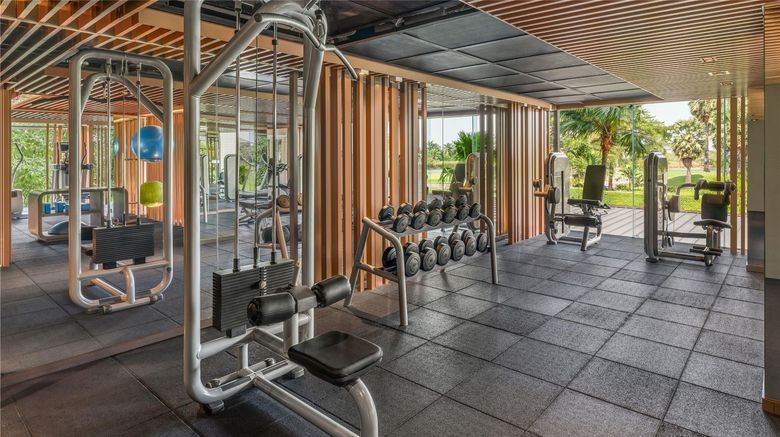 <b>Hilton Bangkok Suvarnabhumi Golf Resort Health</b>. Images powered by <a href="https://iceportal.shijigroup.com/" title="IcePortal" target="_blank">IcePortal</a>.