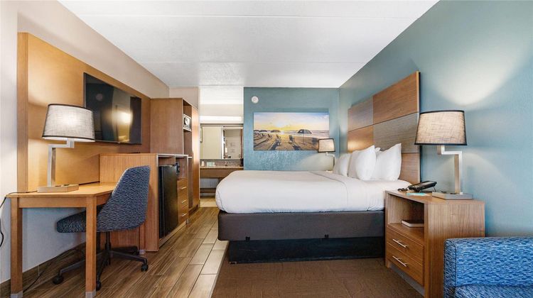 Beachfront Palms Resort Galveston Room