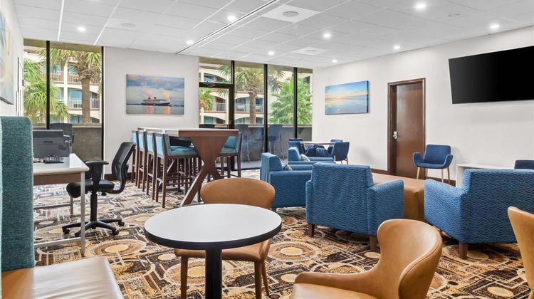 Beachfront Palms Resort Galveston Lobby