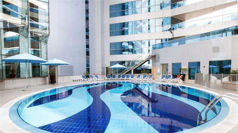 <b>Grand Mercure Business Bay Pool</b>. Images powered by <a href="https://iceportal.shijigroup.com/" title="IcePortal" target="_blank">IcePortal</a>.