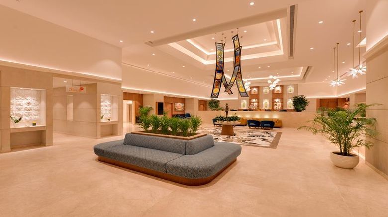 <b>Lemon Tree Hotel, HITEC City, Hyderabad Lobby</b>. Images powered by <a href="https://iceportal.shijigroup.com/" title="IcePortal" target="_blank">IcePortal</a>.