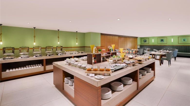 <b>Lemon Tree Hotel, Rajkot Restaurant</b>. Images powered by <a href="https://iceportal.shijigroup.com/" title="IcePortal" target="_blank">IcePortal</a>.