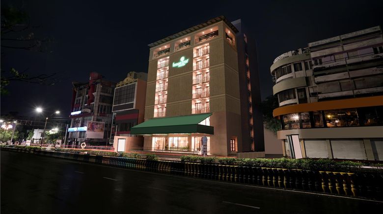 <b>Lemon Tree Hotel, Rajkot Exterior</b>. Images powered by <a href="https://iceportal.shijigroup.com/" title="IcePortal" target="_blank">IcePortal</a>.