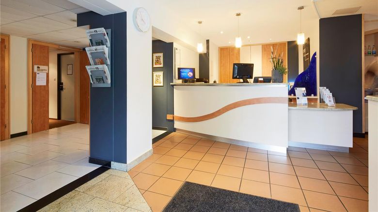 <b>Hotel Kyriad Mulhouse Nord Lobby</b>. Images powered by <a href="https://iceportal.shijigroup.com/" title="IcePortal" target="_blank">IcePortal</a>.