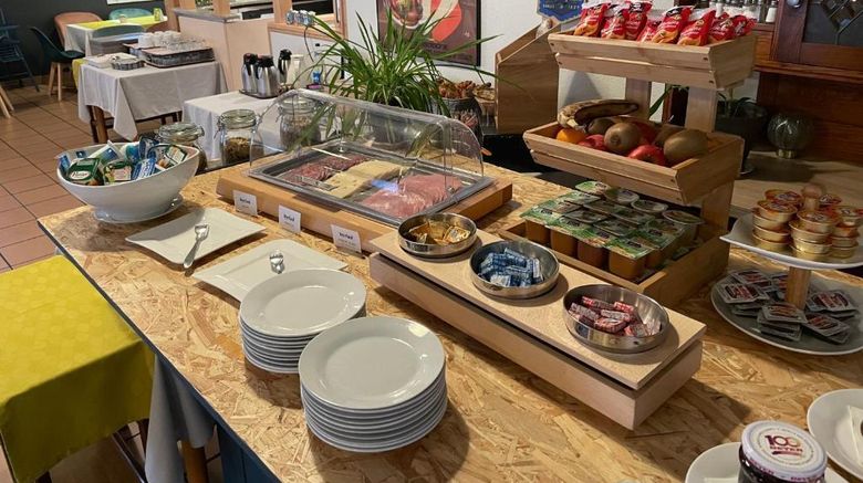 <b>Hotel Kyriad Mulhouse Nord Restaurant</b>. Images powered by <a href="https://iceportal.shijigroup.com/" title="IcePortal" target="_blank">IcePortal</a>.