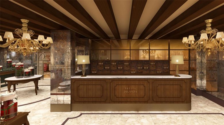 Hotel Savoia e Jolanda, WorldHotels Lobby. Images powered by <a href="https://iceportal.shijigroup.com" target="_blank" rel="noopener">Ice Portal</a>.