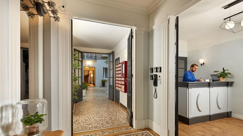 <b>Residence Paris Asnieres Lobby</b>. Images powered by <a href="https://iceportal.shijigroup.com/" title="IcePortal" target="_blank">IcePortal</a>.