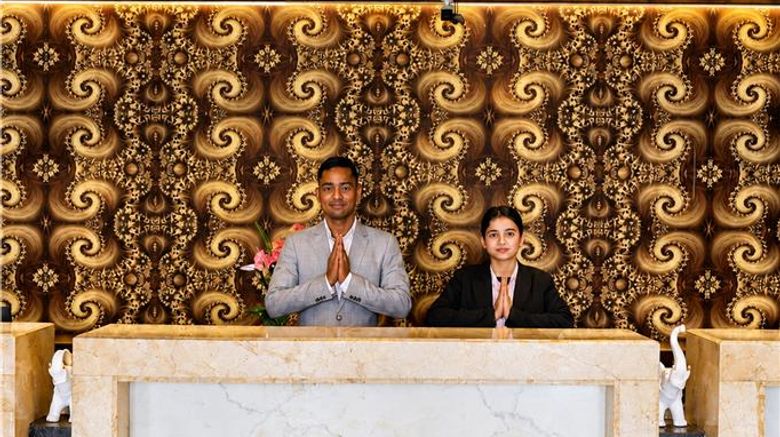 <b>Clarion Inn Jaipur Lobby</b>. Images powered by <a href="https://iceportal.shijigroup.com/" title="IcePortal" target="_blank">IcePortal</a>.