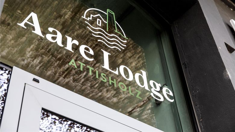 Aare Lodge Attisholz Lobby. Images powered by <a href="https://iceportal.shijigroup.com" target="_blank" rel="noopener">Ice Portal</a>.