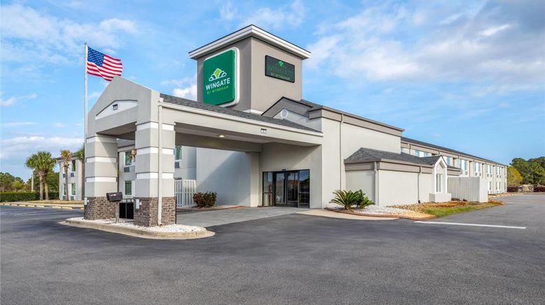 <b>Wingate Myrtle Beach at Outlets Exterior</b>. Images powered by <a href="https://iceportal.shijigroup.com/" title="IcePortal" target="_blank">IcePortal</a>.