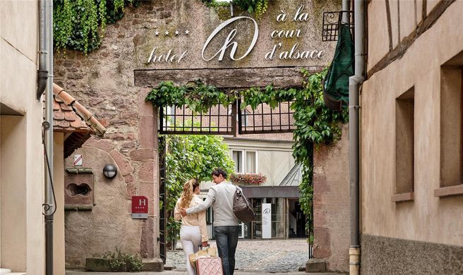 La Cour d'Alsace Hotel-Restaurant Exterior