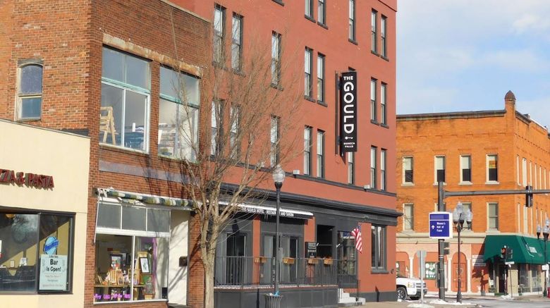 The Gould Hotel Exterior. Images powered by <a href="https://iceportal.shijigroup.com" target="_blank" rel="noopener">Ice Portal</a>.