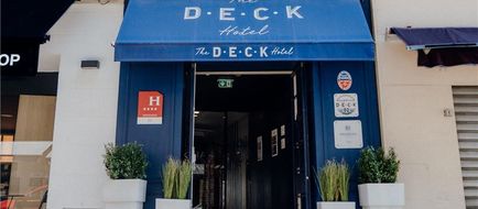 The Deck Hotel Exterior