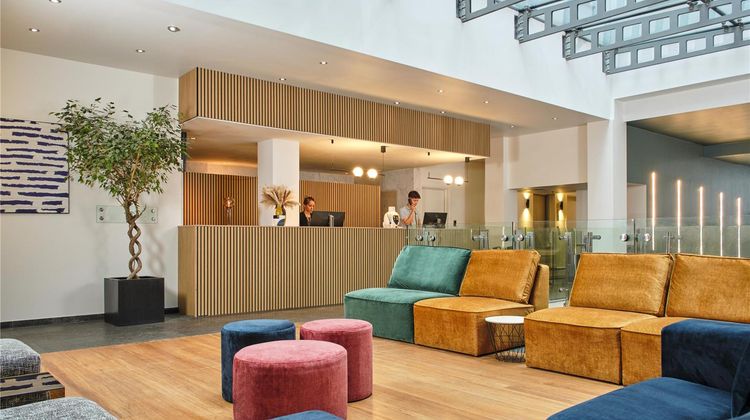 Aqua Hotel Brussels Lobby