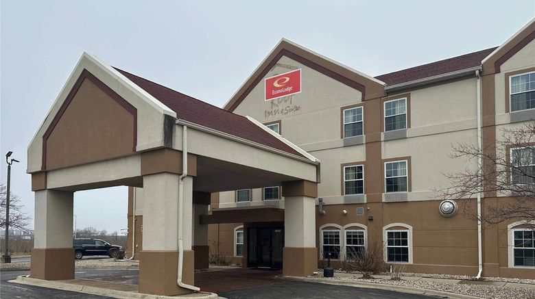 <b>Econo Lodge Inn & Suites Monee Exterior</b>. Images powered by <a href="https://iceportal.shijigroup.com/" title="IcePortal" target="_blank">IcePortal</a>.