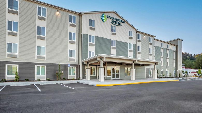 Woodspring Suites Algona Auburn Exterior. Images powered by <a href="https://iceportal.shijigroup.com" target="_blank" rel="noopener">Ice Portal</a>.