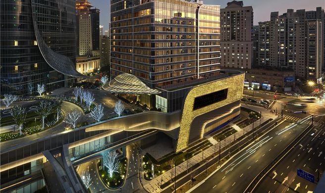 Andaz Shanghai ITC Exterior