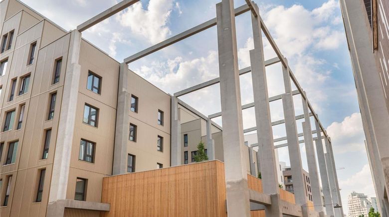 <b>Aparthotel Adagio Access Paris Pont Ivry Exterior</b>. Images powered by <a href="https://iceportal.shijigroup.com/" title="IcePortal" target="_blank">IcePortal</a>.