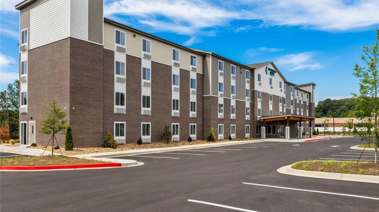 <b>WoodSpring Suites Atlanta Canton Exterior</b>. Images powered by <a href="https://iceportal.shijigroup.com/" title="IcePortal" target="_blank">IcePortal</a>.