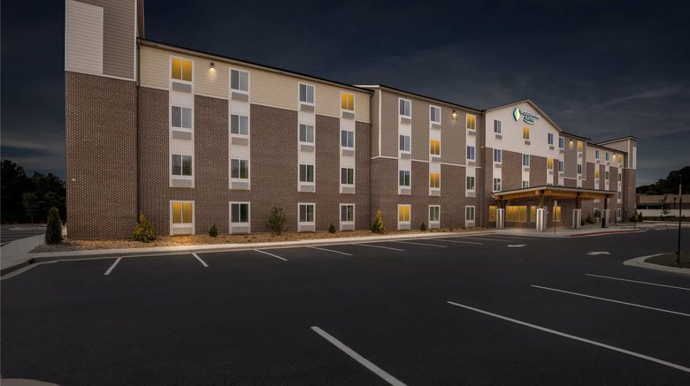 <b>WoodSpring Suites Atlanta Canton Exterior</b>. Images powered by <a href="https://iceportal.shijigroup.com/" title="IcePortal" target="_blank">IcePortal</a>.