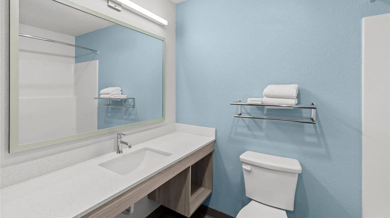 <b>WoodSpring Suites Atlanta Canton Room</b>. Images powered by <a href="https://iceportal.shijigroup.com/" title="IcePortal" target="_blank">IcePortal</a>.