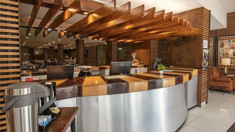 <b>Hotel Mision Argento Zacatecas Lobby</b>. Images powered by <a href="https://iceportal.shijigroup.com/" title="IcePortal" target="_blank">IcePortal</a>.