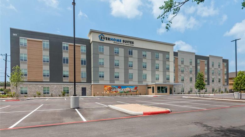 <b>Everhome Suites, Georgetown Exterior</b>. Images powered by <a href="https://iceportal.shijigroup.com/" title="IcePortal" target="_blank">IcePortal</a>.