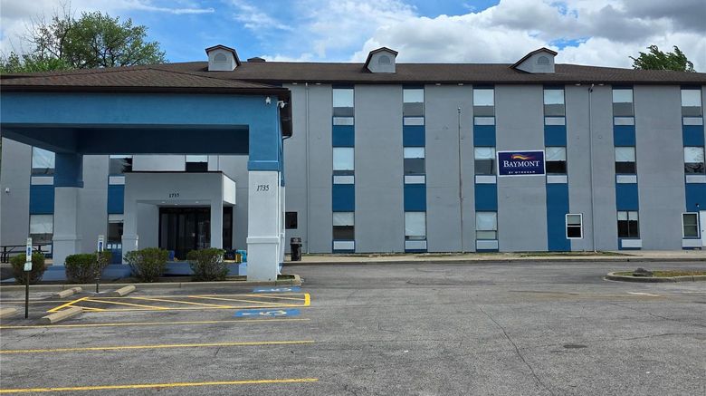 Baymont by Wyndham Louisville Southwest Exterior. Images powered by <a href="https://iceportal.shijigroup.com" target="_blank" rel="noopener">Ice Portal</a>.