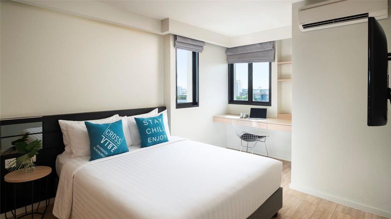 <b>X2 Vibe Bangkok Sukhumvit Hotel Room</b>. Images powered by <a href="https://iceportal.shijigroup.com/" title="IcePortal" target="_blank">IcePortal</a>.