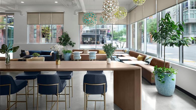 <b>Sentral Gaslamp Quarter Lobby</b>. Images powered by <a href="https://iceportal.shijigroup.com/" title="IcePortal" target="_blank">IcePortal</a>.