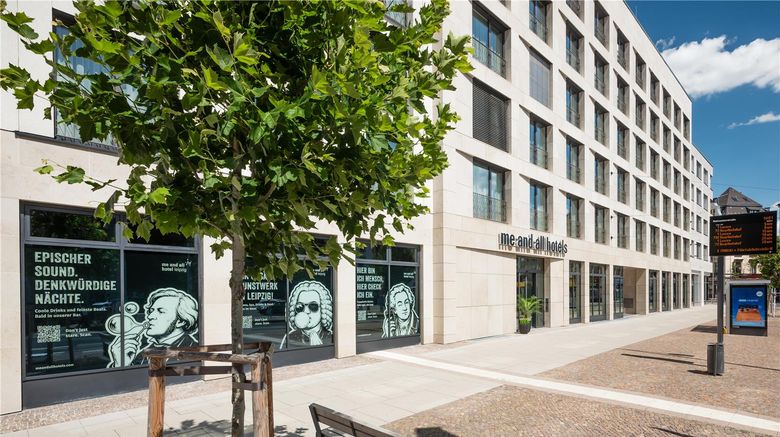 <b>Me and All Hotel Leipzig Exterior</b>. Images powered by <a href="https://iceportal.shijigroup.com/" title="IcePortal" target="_blank">IcePortal</a>.