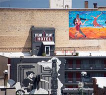 Steam Plant Hotel Exterior
