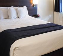 Steam Plant Hotel Room