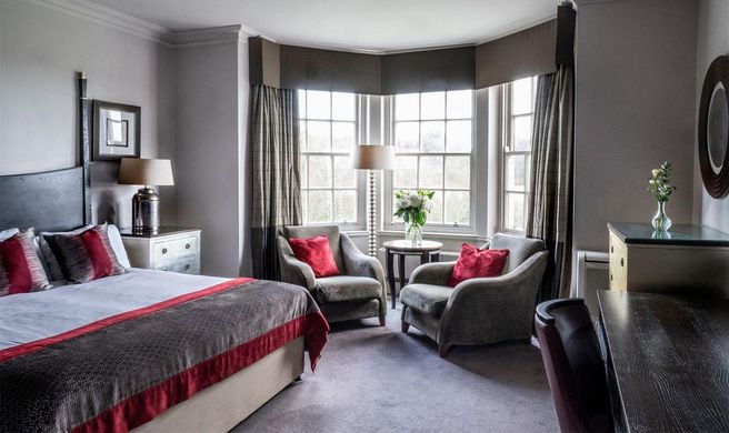 Wood Hall Hotel Room