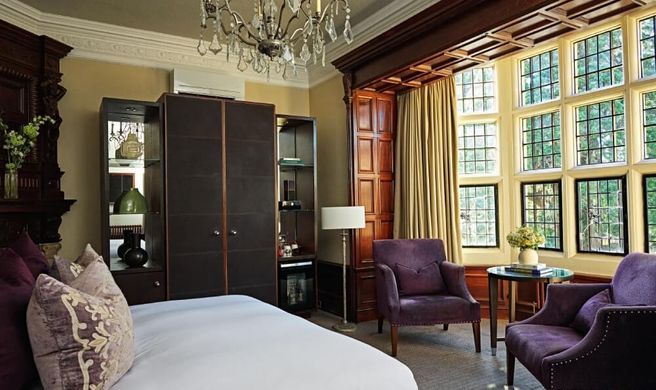 Rhinefield House Hotel Room