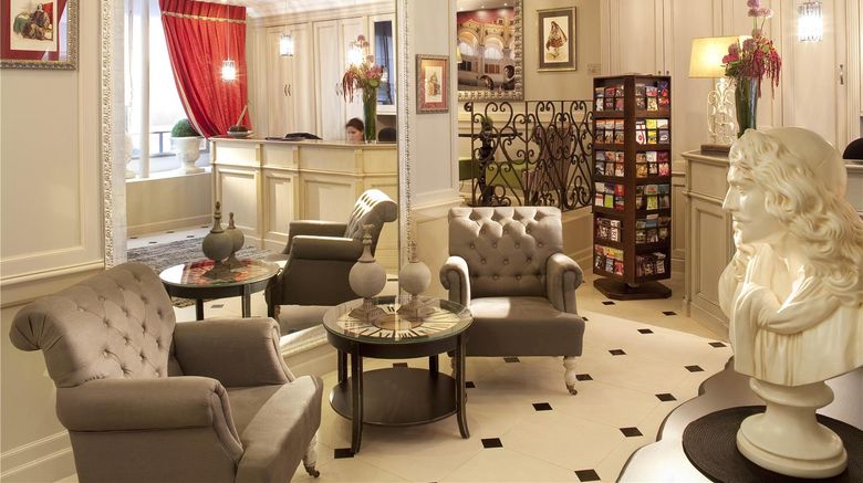 <b>Hotel des Comedies Lobby</b>. Images powered by <a href="https://iceportal.shijigroup.com/" title="IcePortal" target="_blank">IcePortal</a>.