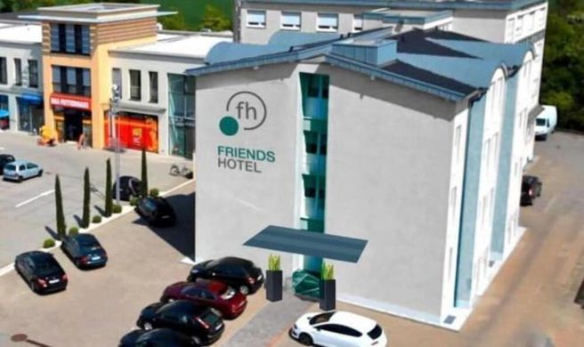 Friends Hotel Exterior