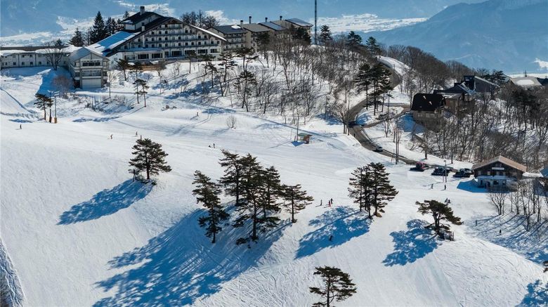 Madarao Kogen Hotel Exterior. Images powered by <a href="https://iceportal.shijigroup.com" target="_blank" rel="noopener">Ice Portal</a>.