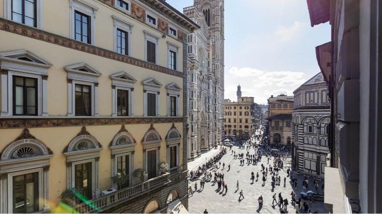 Palazzo Ruspoli Florence Exterior. Images powered by <a href="https://iceportal.shijigroup.com" target="_blank" rel="noopener">Ice Portal</a>.