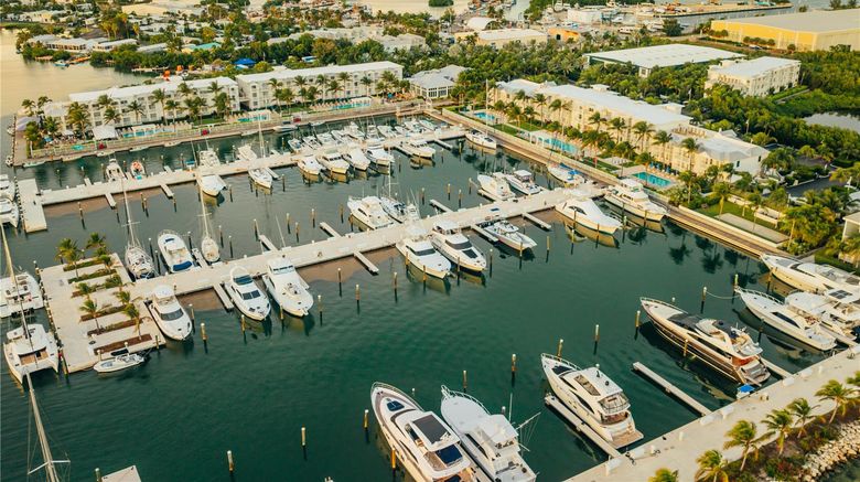<b>Hilton Key West Resort & Marina Exterior</b>. Images powered by <a href="https://iceportal.shijigroup.com/" title="IcePortal" target="_blank">IcePortal</a>.